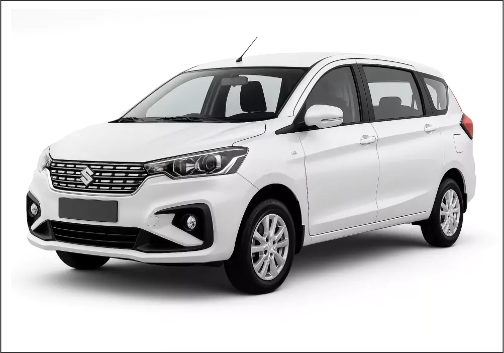maruti Ertiga car on rent