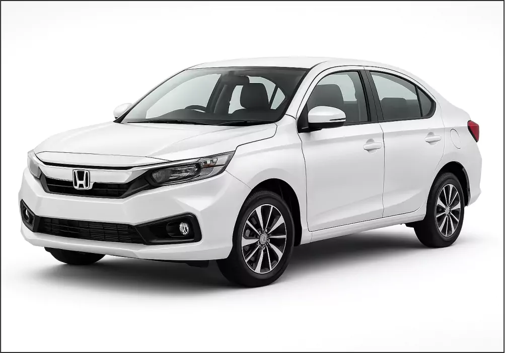 honda amaze on a rent