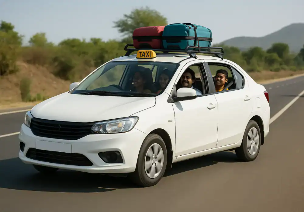Round trip taxi service