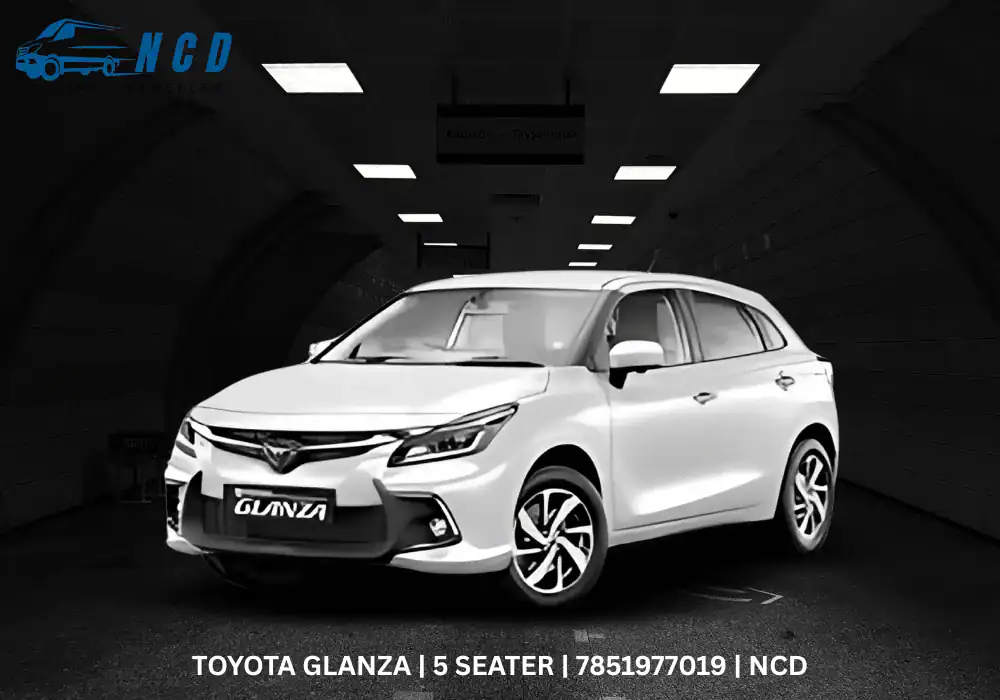 toyota glanza car on rent