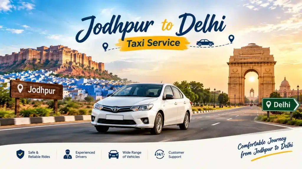 jodhpur to delhi taxi