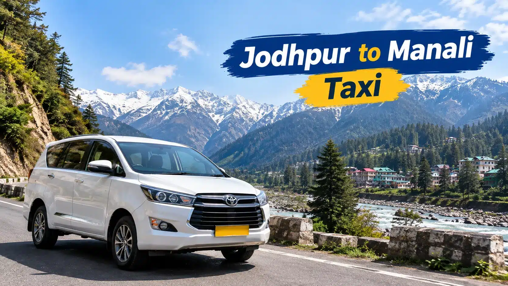 jodhpur to manali taxi